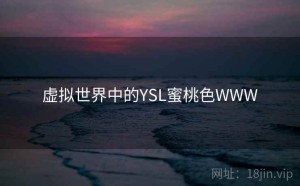 虚拟世界中的YSL蜜桃色WWW