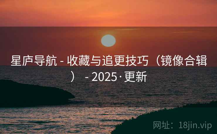 星庐导航 - 收藏与追更技巧（镜像合辑） - 2025·更新