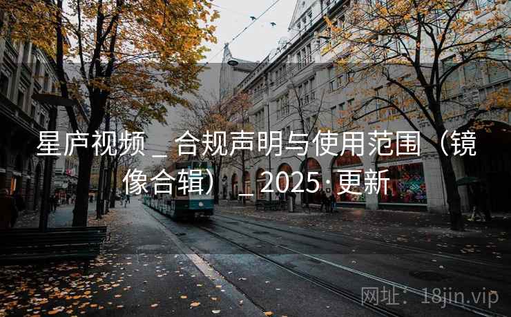 星庐视频 _ 合规声明与使用范围（镜像合辑） _ 2025·更新