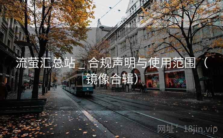 流萤汇总站 _ 合规声明与使用范围（镜像合辑）